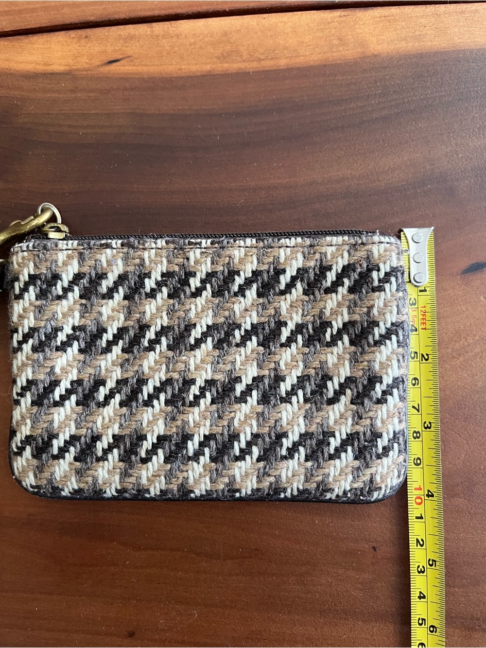 Vintage Coach Wool Wristlet - Picture 9 of 10